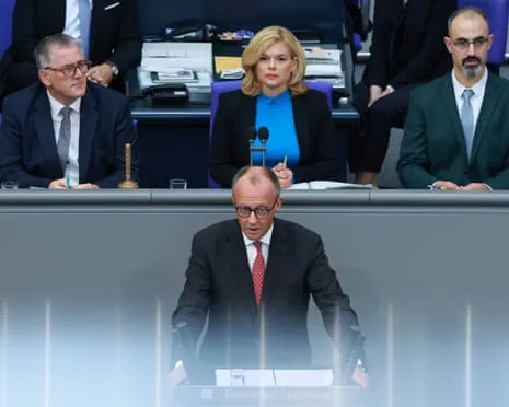 German Freedom ‘At Risk’ States Merz as He Warns Against ‘Forced Settlement’ in the Eastern European Nation