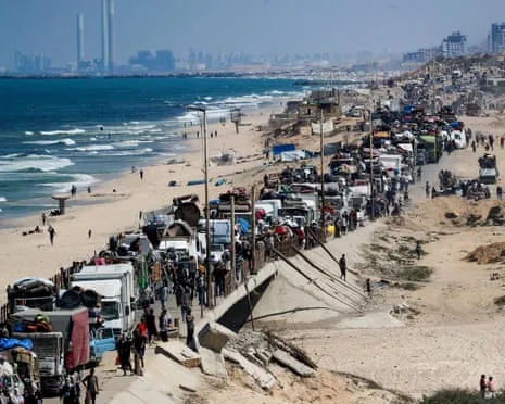 Israeli Forces Announces Temporary Evacuation Corridor for Gaza City Residents