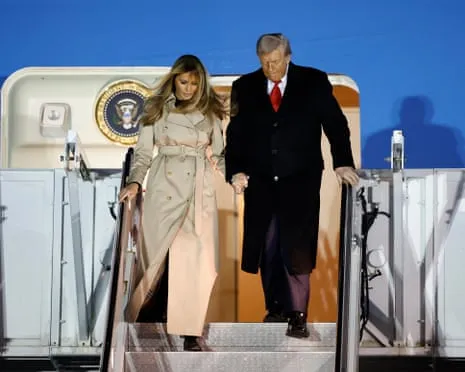 The US President Preparing to Meet the King as Activists Convene in London and Windsor